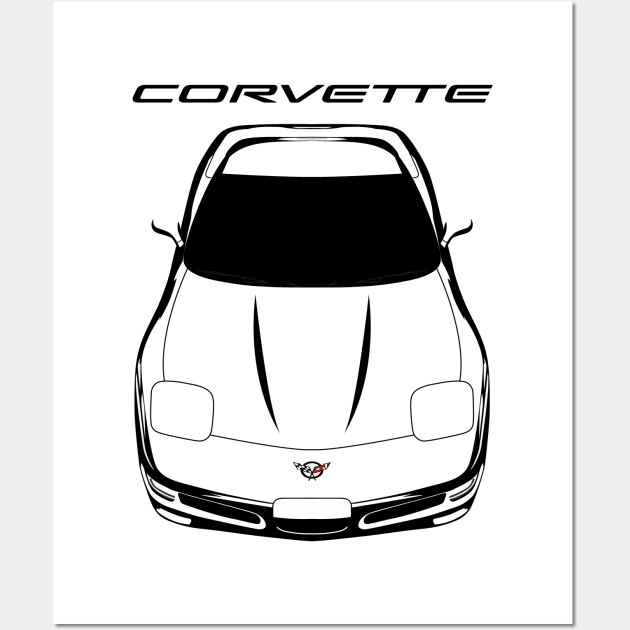 Corvette C5 Wall Art by V8social